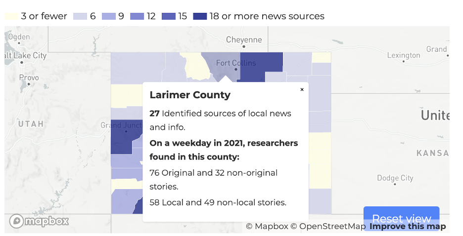 Colorado News Mapping Project